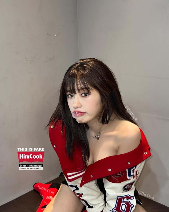 Ahn Yujin nude fake